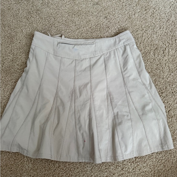 Athleta Cream Mini Skirt - Picture 5 of 7